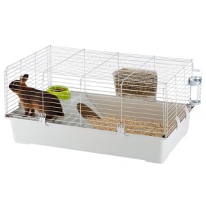 Клітка для кроликів та морських свинок Ferplast RABBIT 100 з аксессуарами, 95 х 57 х h 46 см
