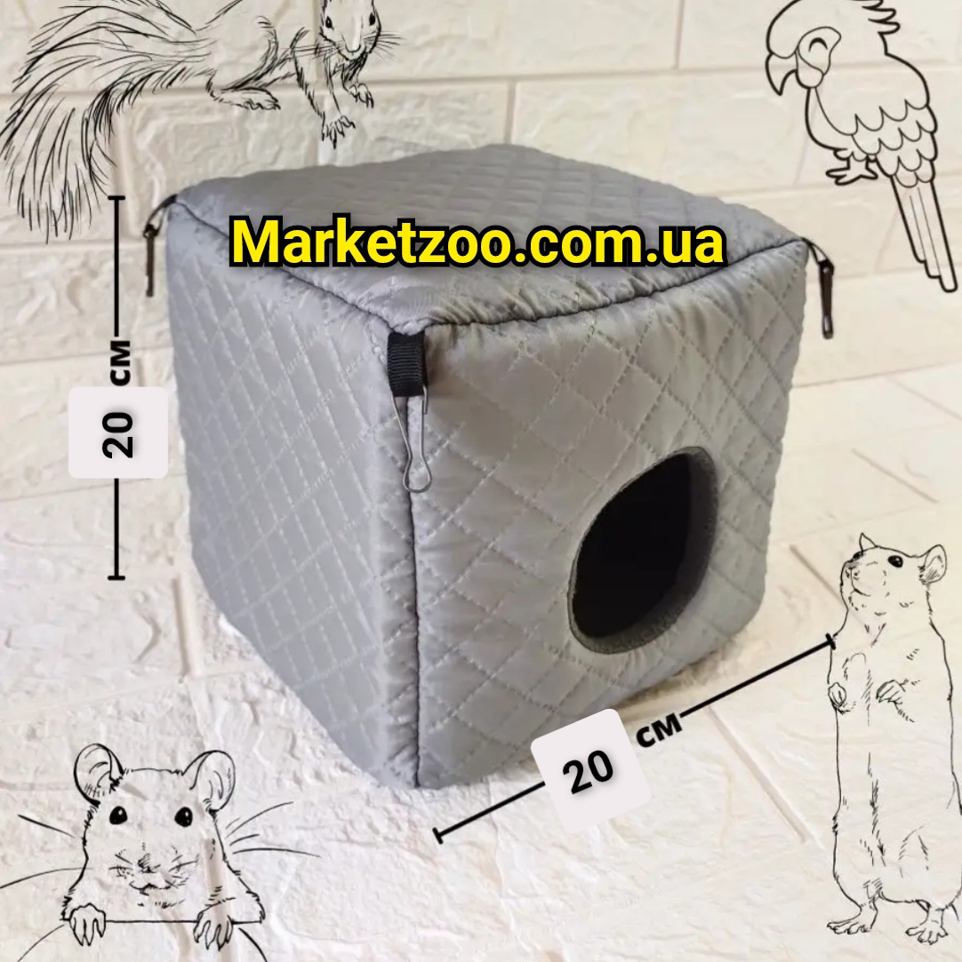 Гамачок-будиночок 20×20см - Зображення 2