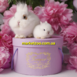Готовий до переїзду!Порода"Mini Lionhead",окрас"Білий",вік 2міс,хлопчик