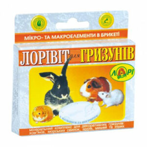 ЛоріВІТ Крейда для гризунів 40 г